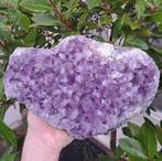 Amethist uit Brazilië ruim 3,5kg edelsteen paarse kristallen, Verzamelen, Mineralen en Fossielen, Ophalen of Verzenden, Mineraal