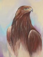 Adelaar Pastel Schilderij, Antiek en Kunst, Ophalen of Verzenden