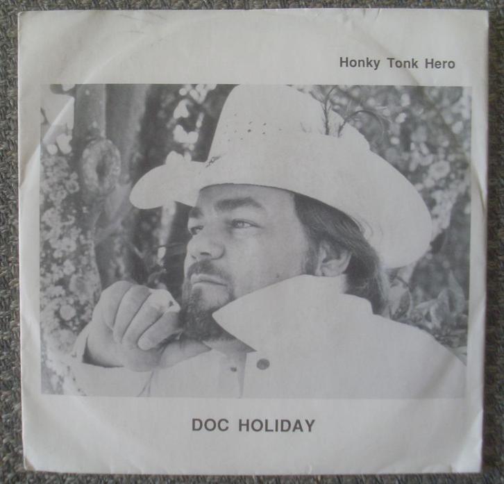 Doc Holiday - Honk Tonk Hero (7"EP) geel yellow vinyl, Cd's en Dvd's, Vinyl | Country en Western, Overige formaten, Ophalen of Verzenden