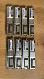 8 stuks Hynix 1GB DDR2 PC2-5300F Server Geheugen - ECC DIMM, Computers en Software, RAM geheugen, Ophalen of Verzenden, Gebruikt