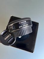 Te koop Canon EF-S 24 mm f/2,8 stm, Groothoeklens, Ophalen of Verzenden, Zo goed als nieuw