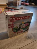 Playtive Cube Puzzle, 2 tot 4 jaar, Gebruikt, Ophalen of Verzenden, Van hout