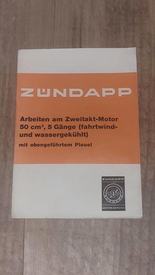 Zundapp Sleutelboekje 50 ccm 5V  530 + Waterkoeling  11-77, Fietsen en Brommers, Handleidingen en Instructieboekjes, Gebruikt