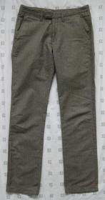 Ted Baker broek, pantalon, bruin krijtstreep, mt 38 (30 L), Kleding | Dames, Maat 38/40 (M), Bruin, Ophalen of Verzenden, Zo goed als nieuw
