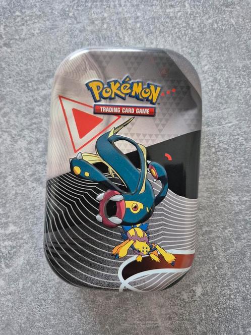 Pokémon Scarlet & Violet Mini Tin Eelektross & Galvantula, Hobby en Vrije tijd, Verzamelkaartspellen | Pokémon, Nieuw, Booster