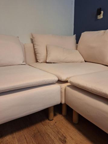 IKEA Soderhämn hoekbank lichtroze - afbeelding 5