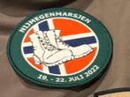 Nijmeegse vierdaagse patch 2022 Noorwegen, Verzamelen, Ophalen of Verzenden, Luchtmacht, Nederland, Embleem of Badge