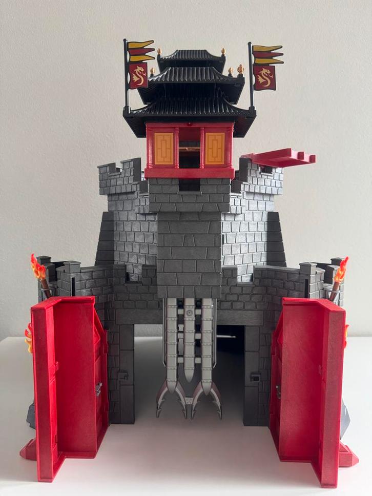 Playmobil 5479 Drakenkasteel - Compleet met Doos!, Kinderen en Baby's, Speelgoed | Playmobil, Zo goed als nieuw, Complete set