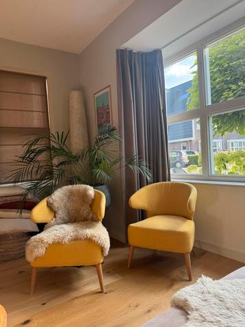 TEAB: 2 leuke fauteuls (zonder schapenvacht) beschikbaar voor biedingen