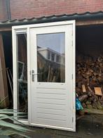 Kozijn inclusief ramen en deur, Deurkozijn, Zo goed als nieuw, 150 tot 225 cm, Inclusief glas