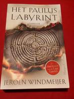 GESIGNEERD Het Paulus labyrint. Jeroen Windmeijer., Boeken, Ophalen of Verzenden, Gelezen