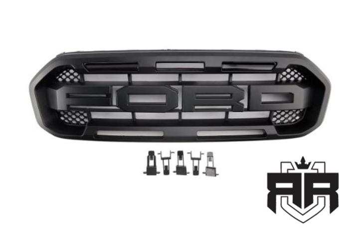 Ford Ranger T8 Grill plus LED, Auto-onderdelen, Carrosserie en Plaatwerk, Bumper, Ford, Voor, Nieuw, Ophalen of Verzenden