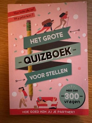 Het grote quizboek voor stellen beschikbaar voor biedingen