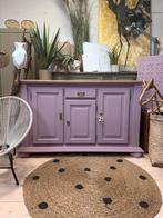 Dressoir ladekast commode linnenkast babykamer roze vintage, Ophalen, 100 tot 150 cm, Zo goed als nieuw, 3 of 4 laden