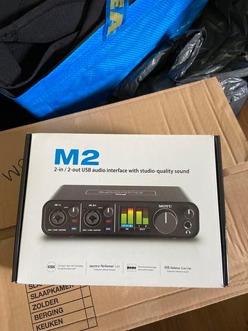 Motu M2 USB audio interface beschikbaar voor biedingen