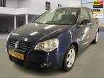 Volkswagen Polo 1.4-16V Comfortline 79.300 km +NAP NL-auto, Stof, Gebruikt, 4 cilinders, Blauw