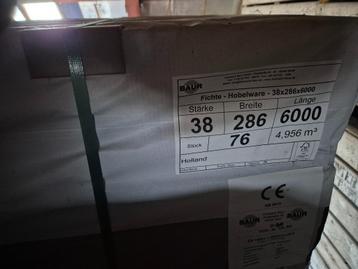 vuren sls 38x286 € 5,77 /m¹ incl btw beschikbaar voor biedingen