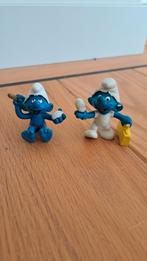 2 smurfen, Verzamelen, Smurfen, Ophalen, Gebruikt, Verschillende Smurfen, Poppetje, Figuurtje of Knuffel