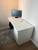 MALM IKEA 140x65 cm, Ophalen, Gebruikt, Bureau