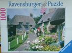 Cottage at Godshill. Ravensburger 1000 stukjes, Ophalen of Verzenden, 500 t/m 1500 stukjes, Gebruikt, Legpuzzel
