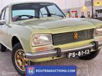 Peugeot 504 GR | 1979 | Route 66 Auctions, Auto's, Overige carrosserieën, Zwart, Bedrijf, Handgeschakeld