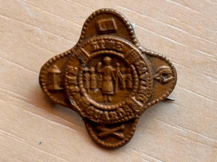 Kleine vintage scouting “Life-Saving Guards” Broche, Verzamelen, Scouting, Gebruikt, Embleem, Speld of Insigne, Ophalen of Verzenden