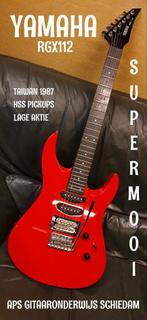 SUPERNETTE YAMAHA RGX112 PARTYRED TAIWAN 1987, Muziek en Instrumenten, Ophalen of Verzenden, Zo goed als nieuw, Solid body, Overige merken