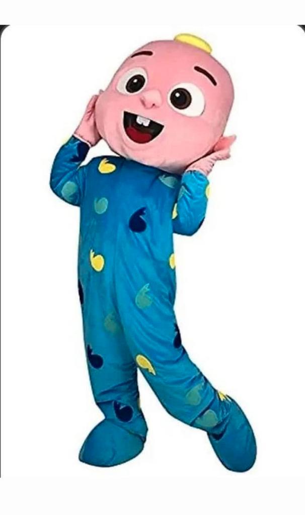 Cocomelon Mascotte Te Huur, Hobby en Vrije tijd, Feestartikelen, Zo goed als nieuw, Verjaardag, Ophalen of Verzenden