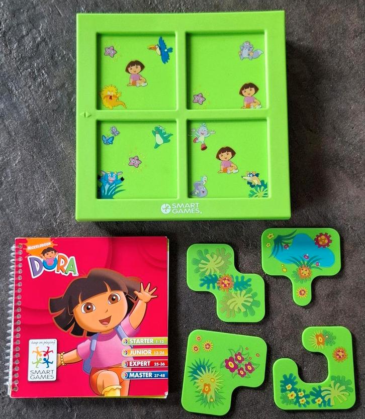 Smartgames Dora - Puzzelplezier!, Kinderen en Baby's, Speelgoed | Educatief en Creatief, Zo goed als nieuw, Ophalen of Verzenden