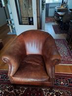 Mooie vintage schapenleren fauteuil, Huis en Inrichting, Ophalen of Verzenden, Gebruikt, 75 tot 100 cm, 50 tot 75 cm