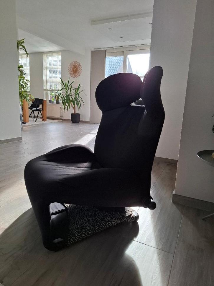 Cassina Wink Chair, Huis en Inrichting, Fauteuils, Gebruikt, Stof, 75 tot 100 cm, 75 tot 100 cm, Ophalen