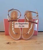 Les Bagatelles sandalen maat 38 – leer, camel - nieuw, Bruin, Nieuw, Les Bagatelles, Sandalen of Muiltjes