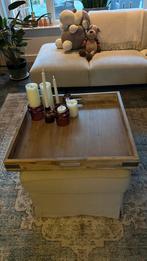 Hocker voetenbank, Ophalen, 50 tot 100 cm, 50 tot 100 cm, Zo goed als nieuw