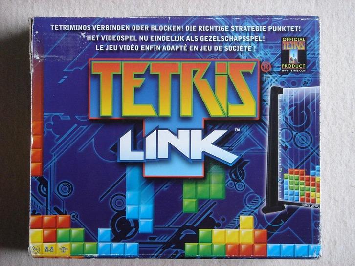 LEUK: Tetris Link - Bordspel, Hobby en Vrije tijd, Gezelschapsspellen | Bordspellen, Gebruikt, Een of twee spelers, Drie of vier spelers