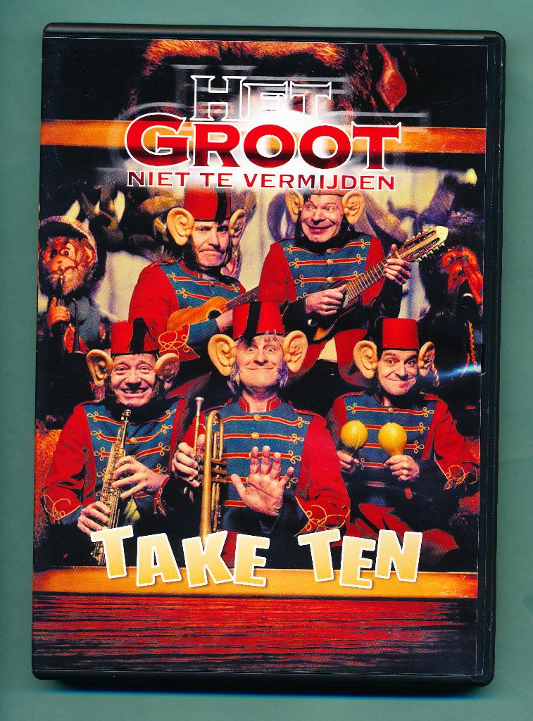 DVD Het Groot niet te vermijden Take Ten, Cd's en Dvd's, Alle leeftijden, Verzenden, Zo goed als nieuw, Stand-up of Theatershow