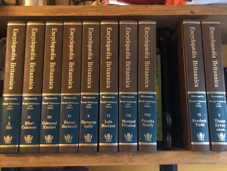 Encyclopedie Britannica Complete Set, Boeken, Encyclopedieën, Zo goed als nieuw, Complete serie, Algemeen, Ophalen