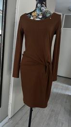 Bruine jurk - Nieuw met kaartje - Maat M, Maat 38/40 (M), Bruin, Nieuw, Ophalen of Verzenden