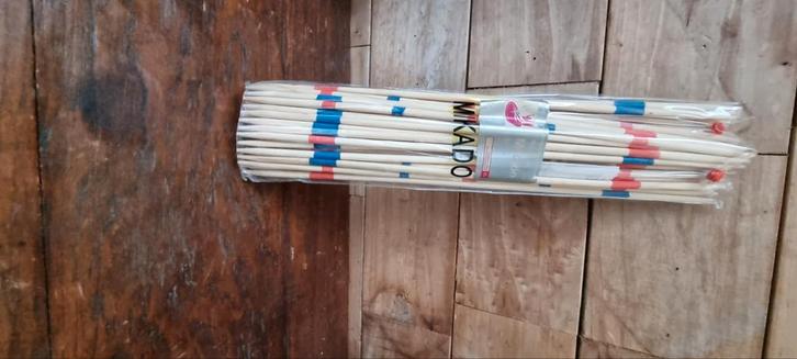 Mega Mikado – XL Houten Spel (50 cm stokken), Kinderen en Baby's, Speelgoed | Houten speelgoed, Zo goed als nieuw, Ophalen of Verzenden
