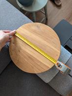 Plantentafeltje / plateau/ onderzetter - hout, 30 cm, Ophalen of Verzenden, Gebruikt