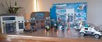 Playmobil politiebureau, auto, gevangenis en veel extra's, Ophalen of Verzenden, Gebruikt, Complete set