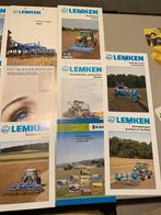Lemken tractor folders., Folder, Gelezen, Ophalen of Verzenden