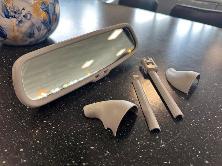 Binnenspiegel VW Golf 4 Autom. dim. Bora/Leon/Toledo grijs, Auto-onderdelen, Spiegels, Seat, Volkswagen, Ophalen of Verzenden