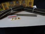 704=fleischmann rails en wissels, messing.61, Hobby en Vrije tijd, Modeltreinen | H0, Gebruikt, Gelijkstroom, Fleischmann, Wagon
