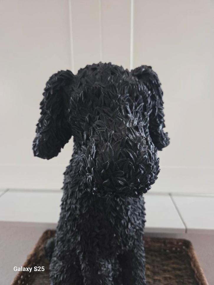 Labradoodle stenen beeld - perfecte staat, Verzamelen, Beelden en Beeldjes, Zo goed als nieuw, Dier, Ophalen