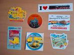 Trein Stickers Collectie, Verzamelen, Spoorwegen en Tramwegen, Ophalen of Verzenden, Nieuw, Trein, Kaart of Prent