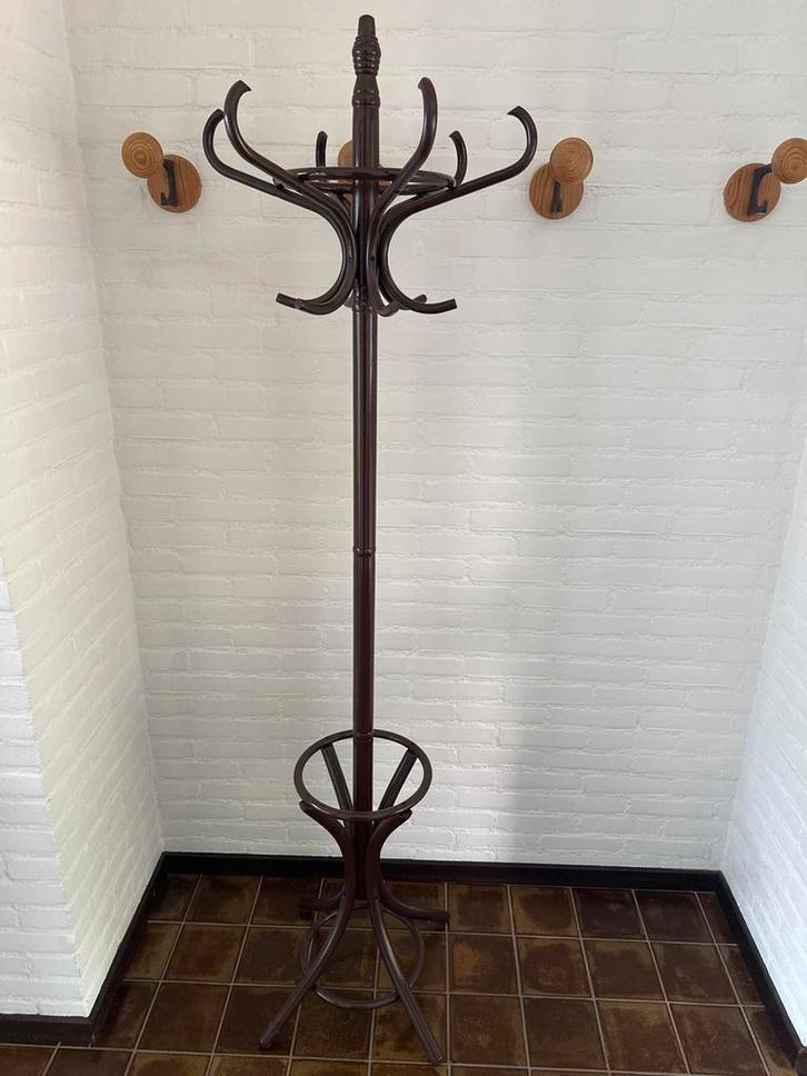 Vintage Staande Kapstok, Huis en Inrichting, Woonaccessoires | Kapstokken, Gebruikt, Staande kapstok, 150 tot 200 cm, Metaal, Ophalen of Verzenden