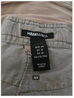 Bruin grijze zwangerschapsbroek maat M h4, Kleding | Dames, Positiekleding, Maat 38/40 (M), H&M, H&M, Bruin