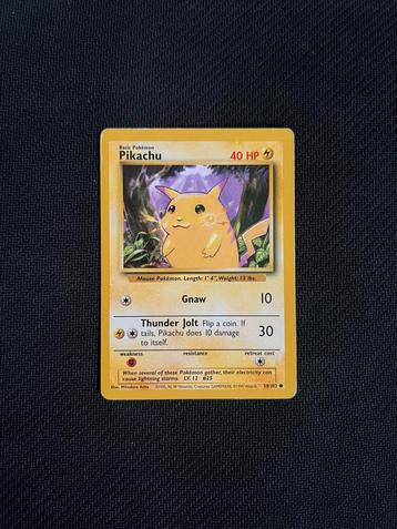 Pikachu Kaarten beschikbaar voor biedingen