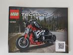 LEGO Technic 42132 Chopper Motorbike (compleet!), Ophalen of Verzenden, Zo goed als nieuw, Complete set, Lego