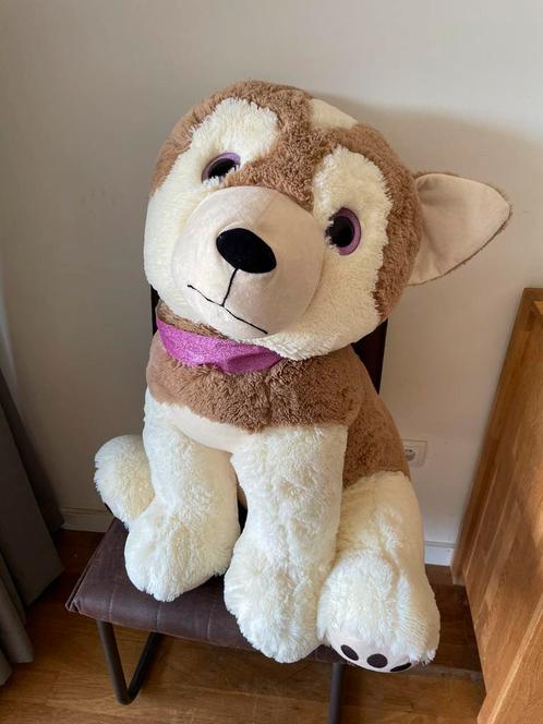 Husky hond XXL (Efteling), Kinderen en Baby's, Speelgoed | Knuffels en Pluche, Gebruikt, Hond, Ophalen